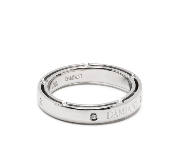 Damiani 18kt White Gold ring in white