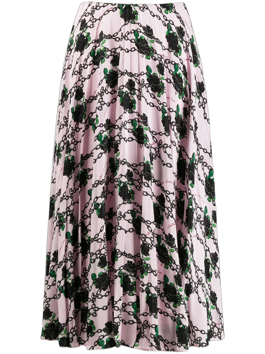 Valentino Silk skirt in pink