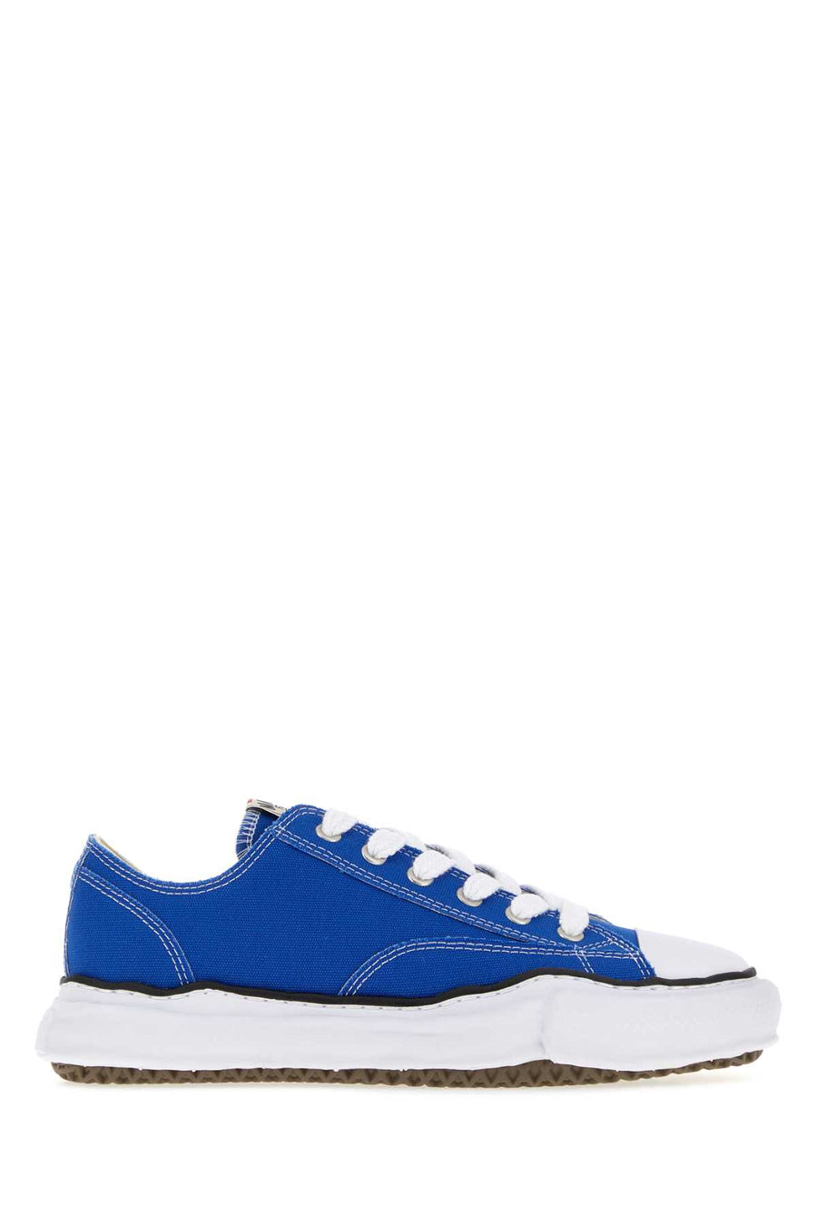Maison Mihara Yasuhiro Exterior: 100% Cotton; Interior: 100% Cotton; Sole: Rubber sneaker in blue