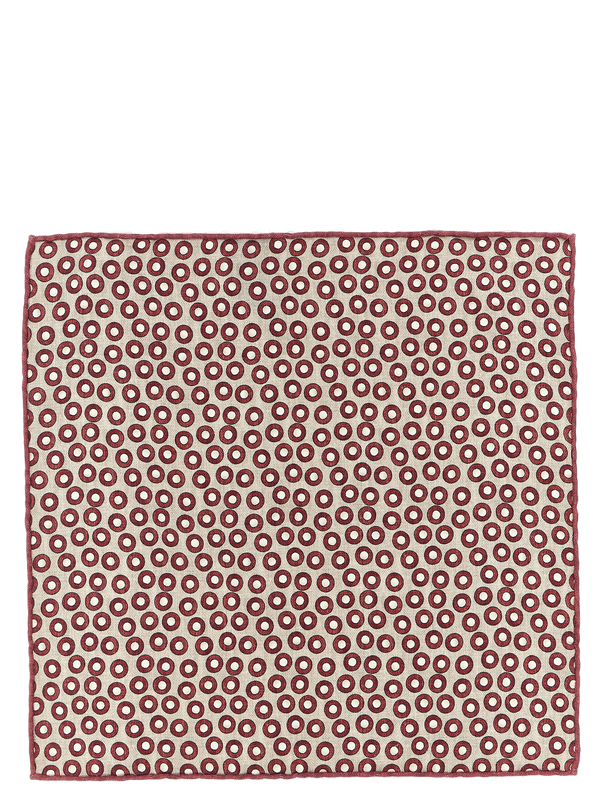 Multicolor Silk Pocket Square Accessory