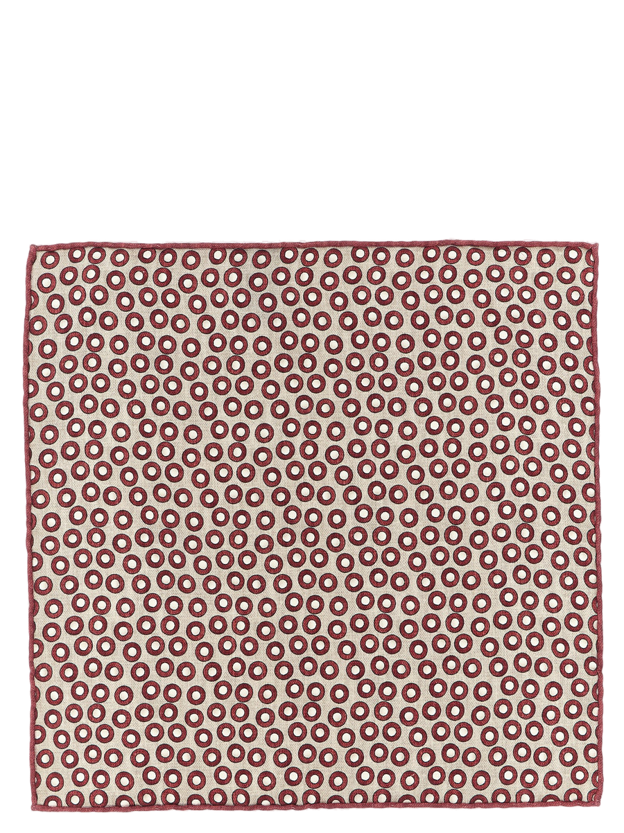 Multicolor Silk Pocket Square Accessory