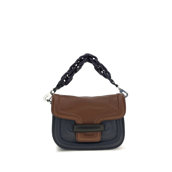 Multicolor Goatskin Shoulder Bag