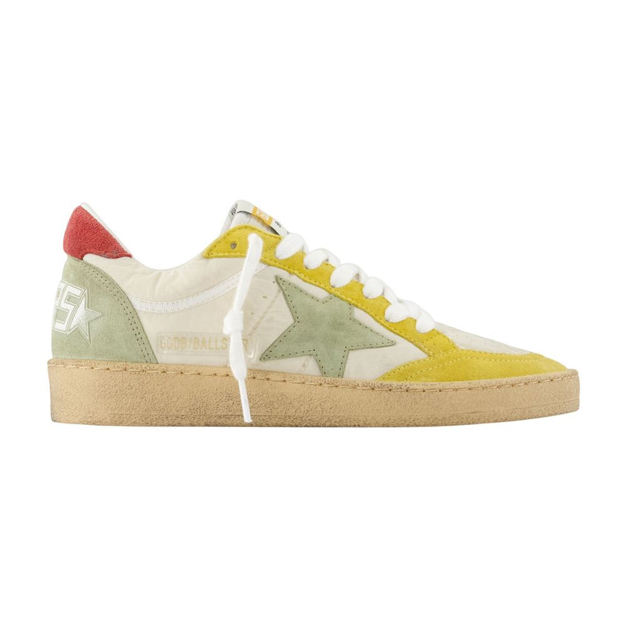 Golden Goose Deluxe Brand Calfskin sneaker in multicolor