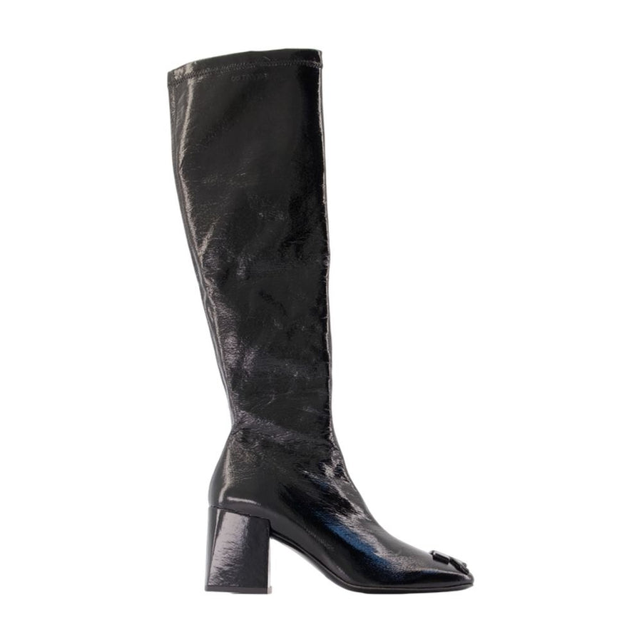 Courreges synthetic boot in black