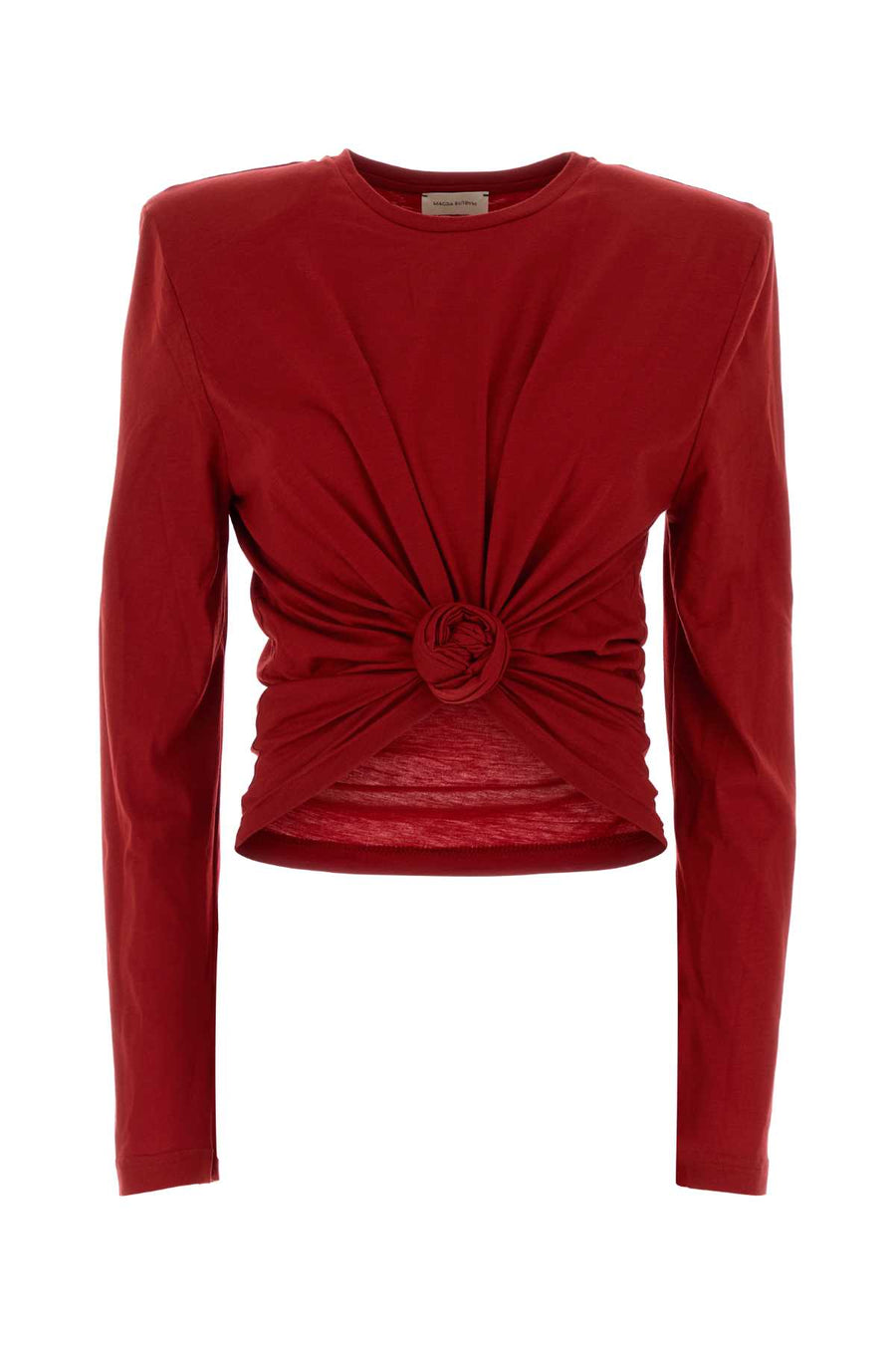 Red Cotton Blend T-Shirt Exterior: Brewed Maglie