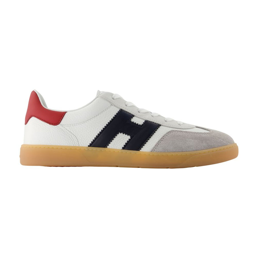 Hogan Calfskin sneaker in white