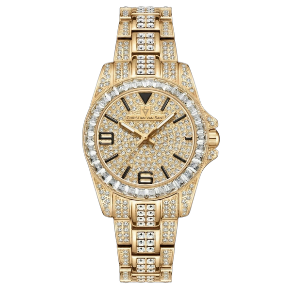 Christian Van Sant watch in gold