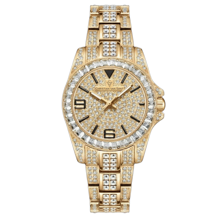 Christian Van Sant watch in gold