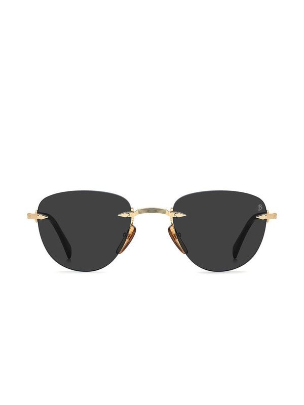 David Beckham DB Metal sunglasses in gold