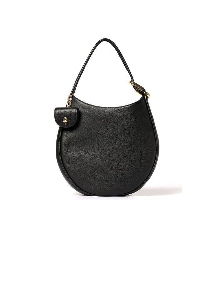 Marc Jacobs 100% Calf Leather hobo bag in black