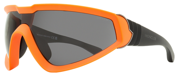 Moncler Wrapid Sunglasses Ml0249 43a Matte Orange-Black 0mm Orange/black Plastic (injected)