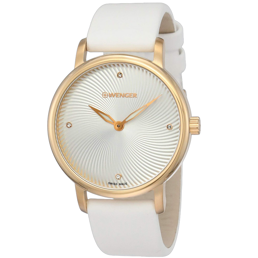 Wenger Stainless steel case watch in white