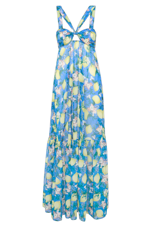 La Perla 100% Polyester dress in blue