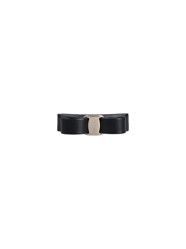 Ferragamo 50% Calf Leather belt in black