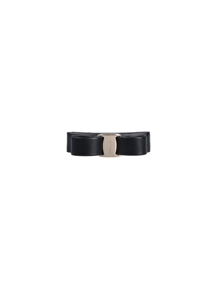 Ferragamo 50% Calf Leather belt in black