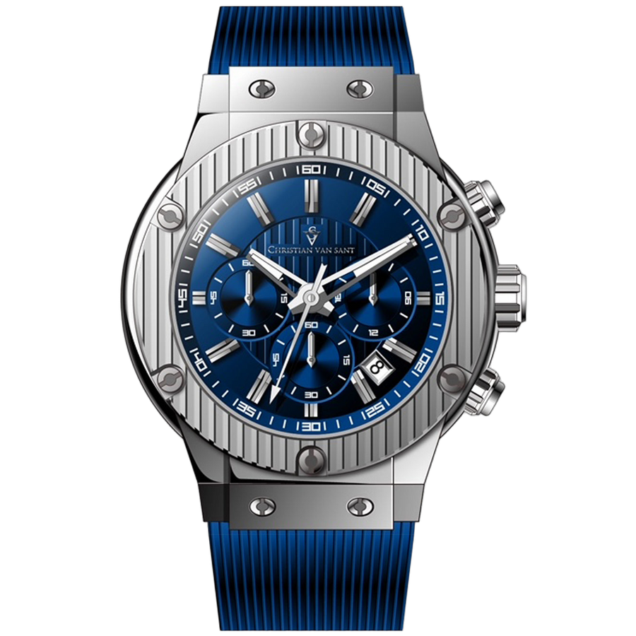 Christian Van Sant watch in blue