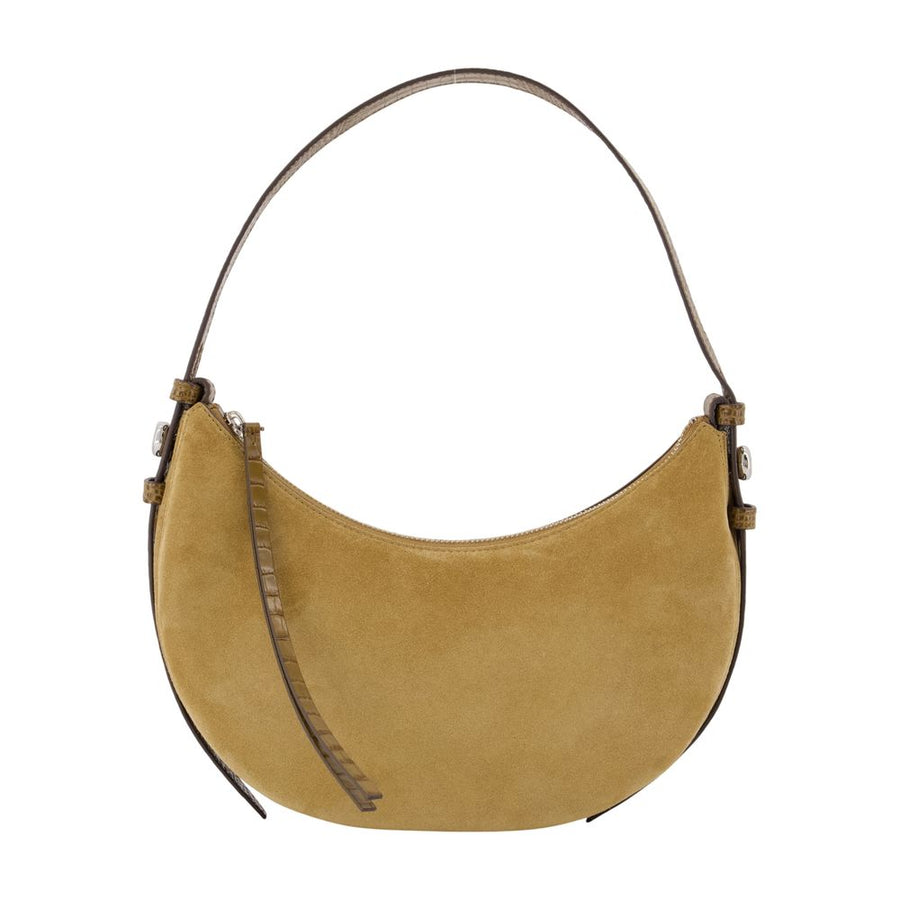 Romy Half Moon Purse - Tory Burch Leather Beige Calfskin Bags / Handbags-purses