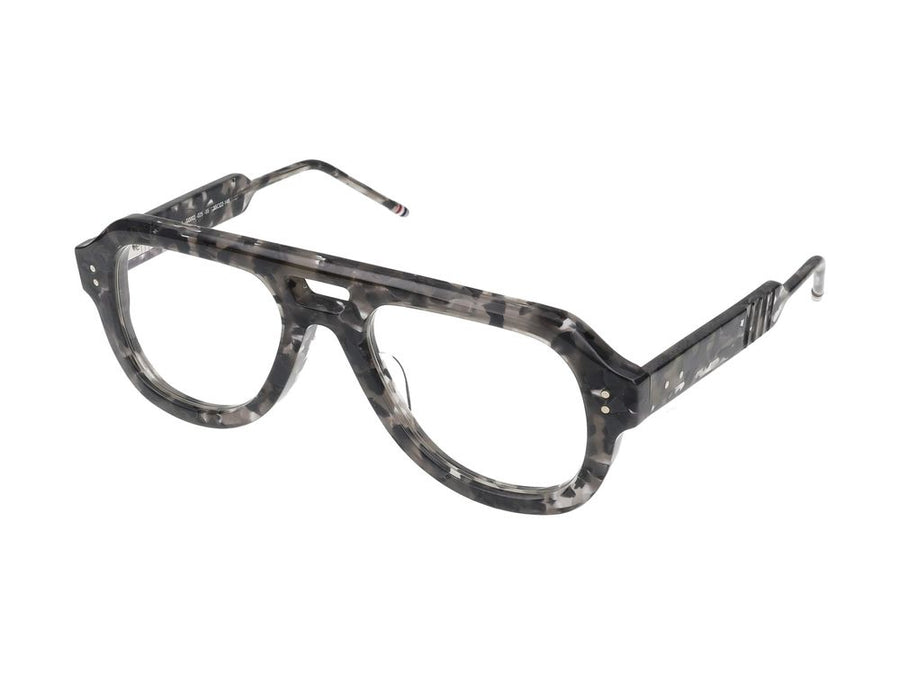Thom Browne UEO923A-G0002-025-55 Acetate/Titanium eyeglasses in tortoiseshell