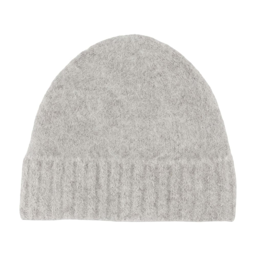 SamsøE SamsøE F24400056-CLR000657 wool beanie in gray