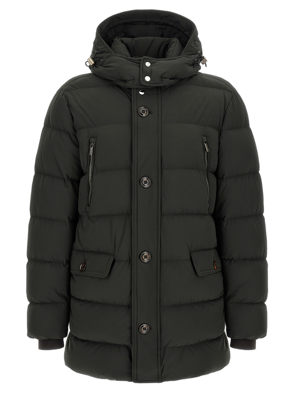 Moorer 90% wool down jacket in green