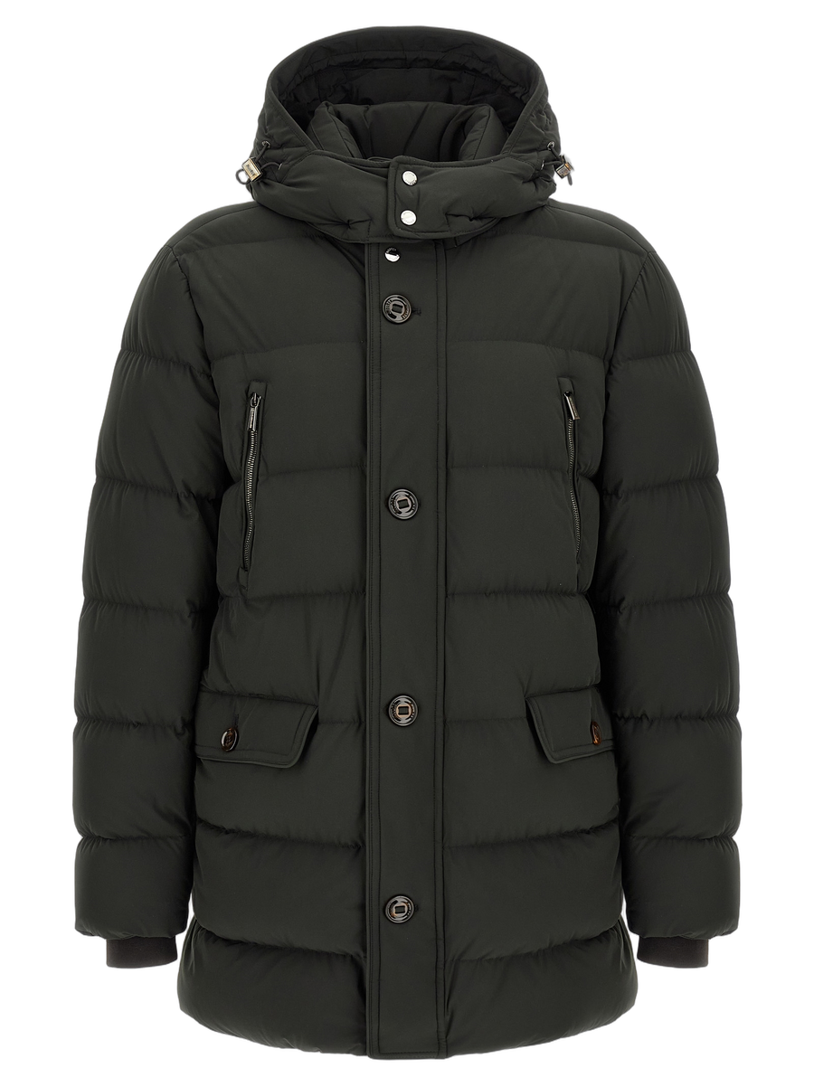Moorer 90% wool down jacket in green