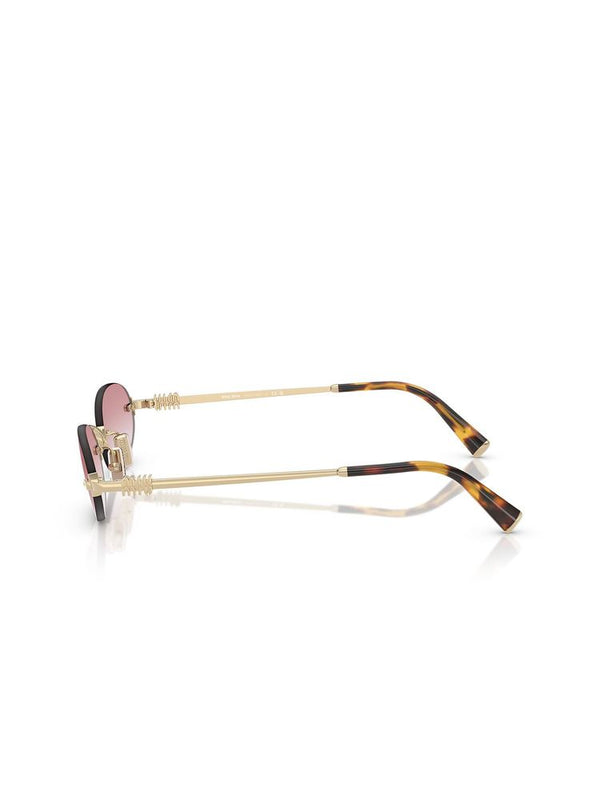 Miu Miu Sole Metal sunglasses in pink