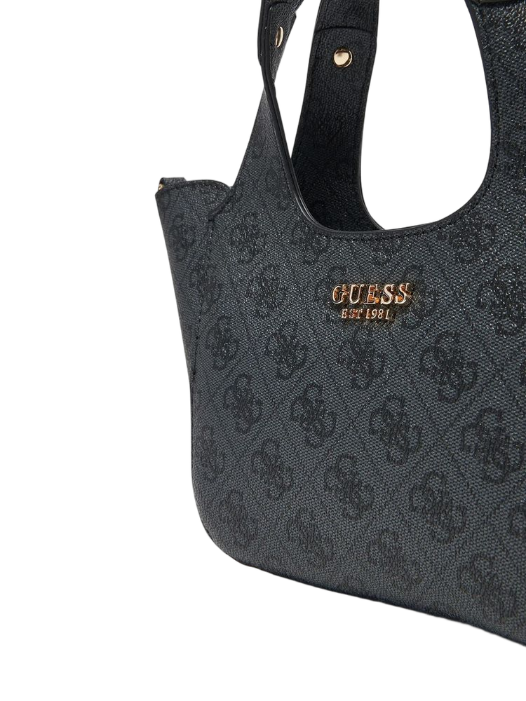 Guess 100% Polyurethane shoulder bag in black