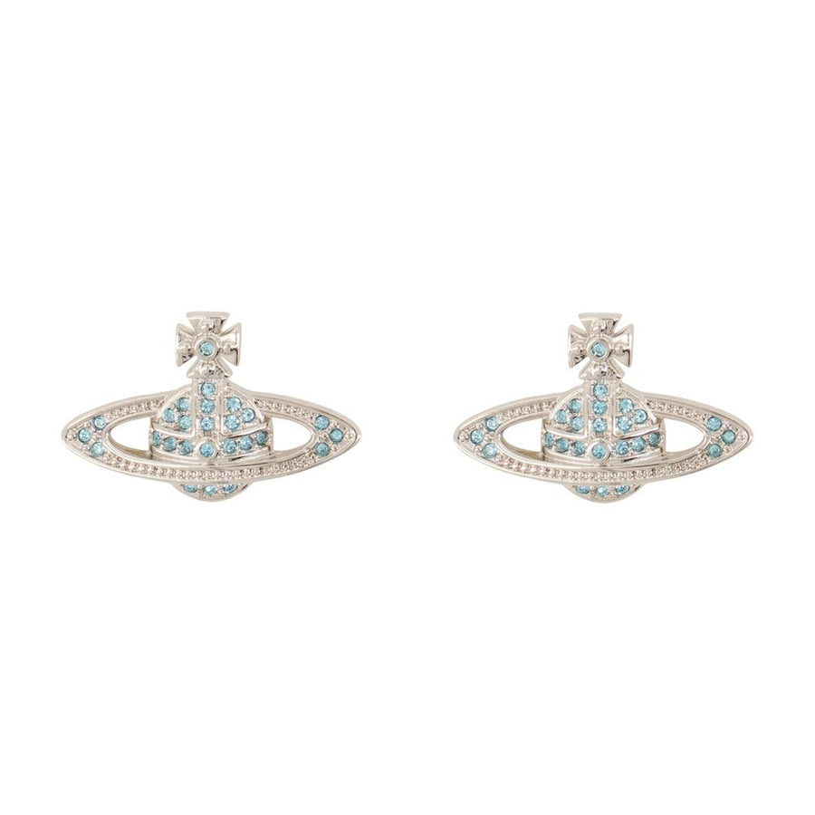 Vivienne Westwood Metal with crystal accents earrings in silver