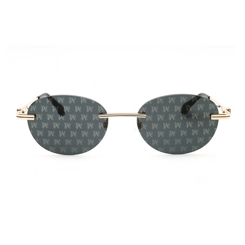 Palm Angels PERI10HCRYSTAL1007 sunglasses in blue
