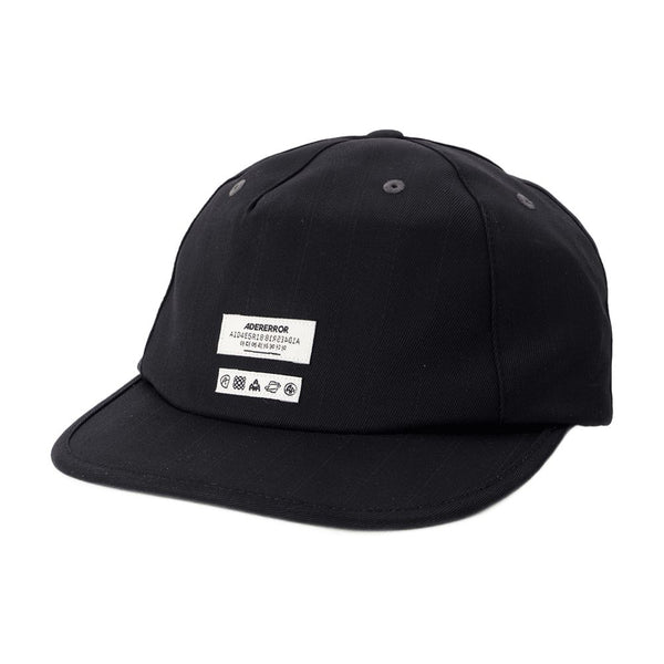 Ader Error BN01SSHW0206BK Wool baseball cap in black