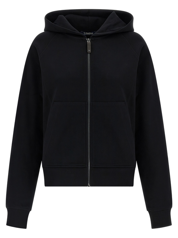Black Cotton Sweatshirt Clothing