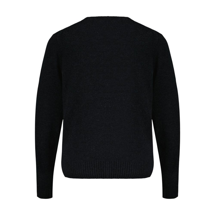 Ganni Wool sweatshirt in black