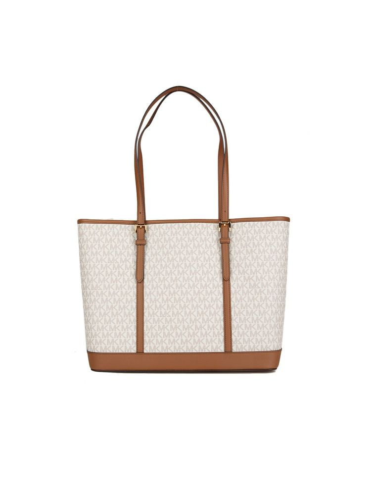 Michael Kors 89.4% Coated Canvas tote bag in beige