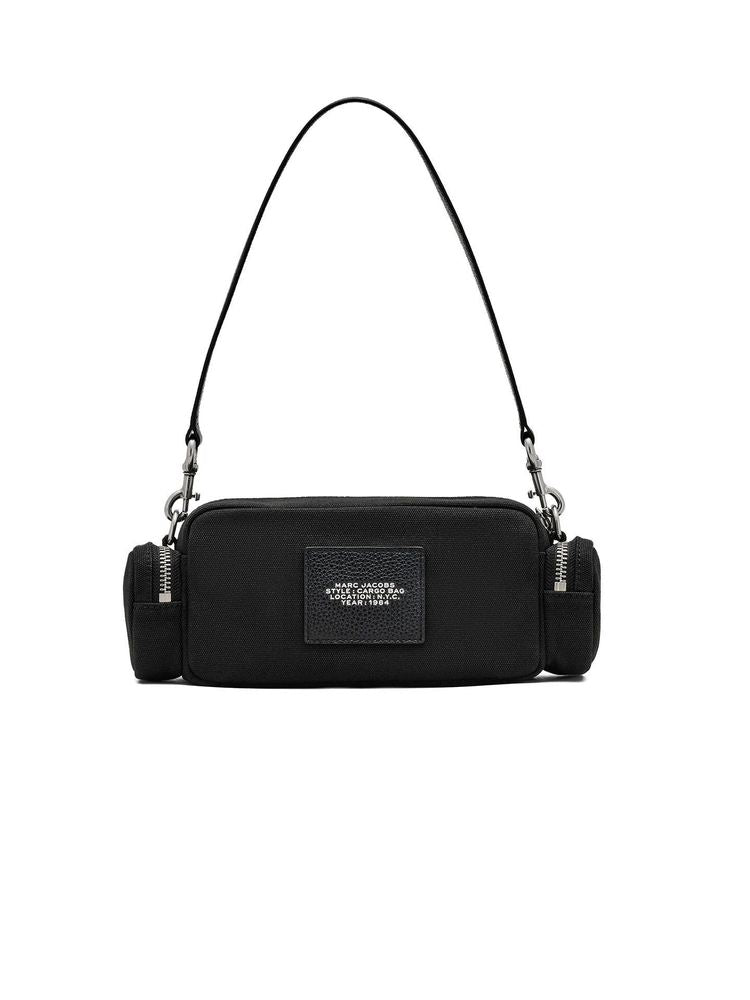 Marc Jacobs 100% Cotton shoulder bag in black