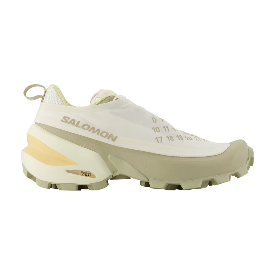 MM6 Maison Margiela Nylon sneaker in white