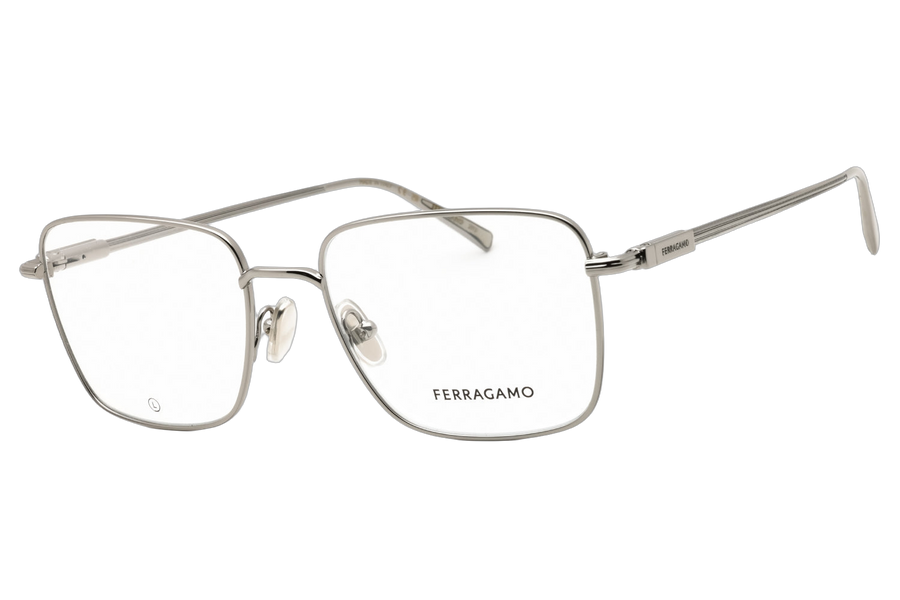 Ferragamo eyeglasses in silver