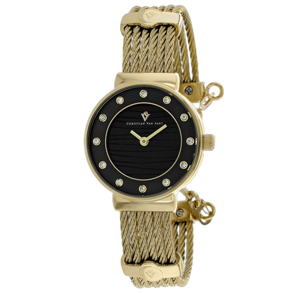 Christian Van Sant watch in gold