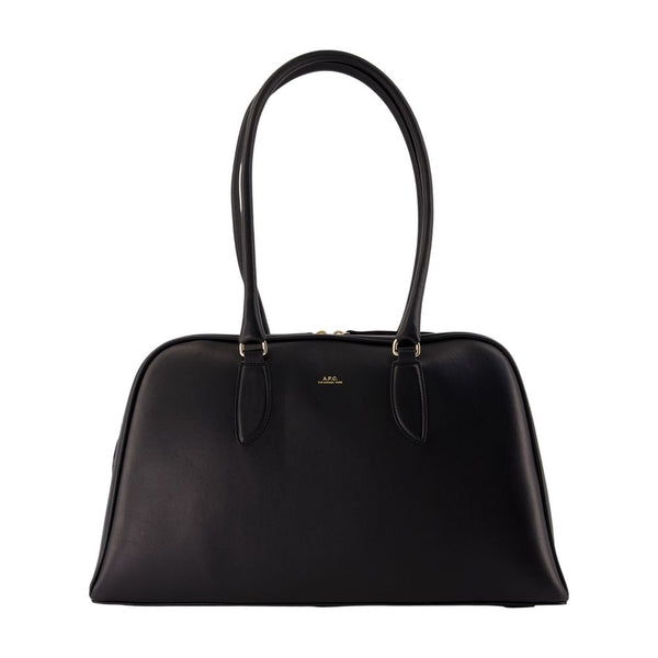 Paloma Shoulder Bag - A.p.c. Leather Black Cowhide / Shoulder-hobo-bags