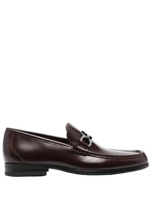 Ferragamo Calf leather loafer in purple
