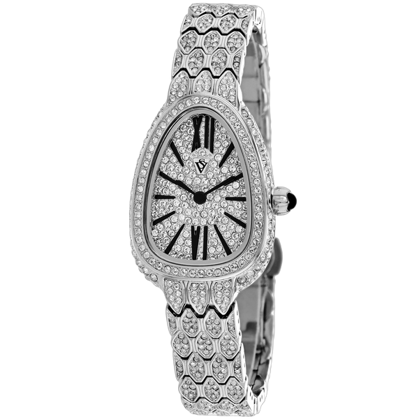Christian Van Sant Stainless steel case watch in silver