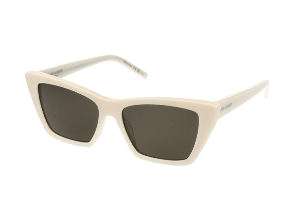 Saint Laurent Mica Acetate sunglasses in ivory