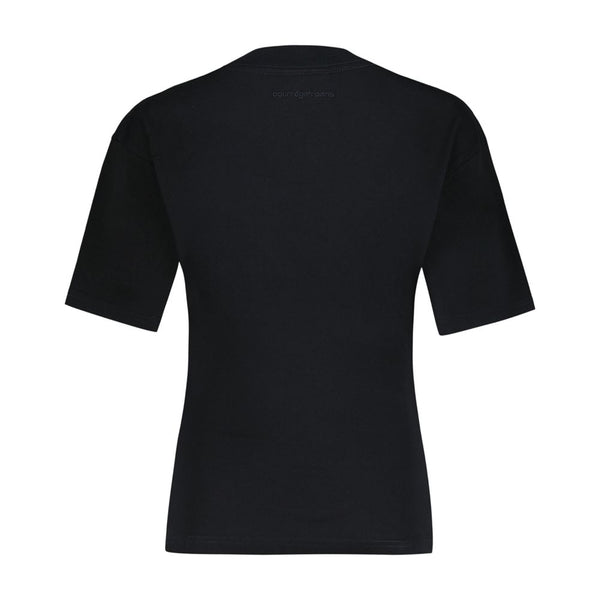 Courreges Cotton t-shirt in black