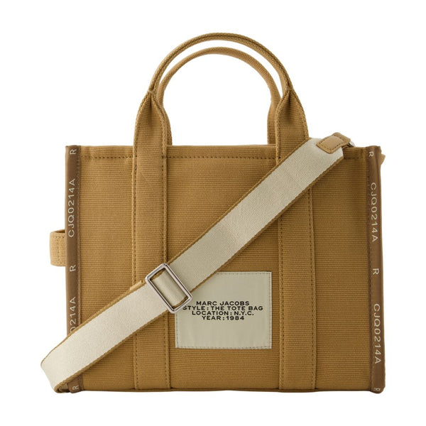 Marc Jacobs cotton tote bag in brown