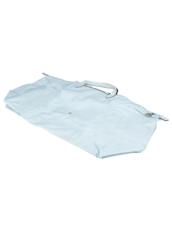 Longchamp Polyamide canvas with inside coating travel bag in blue