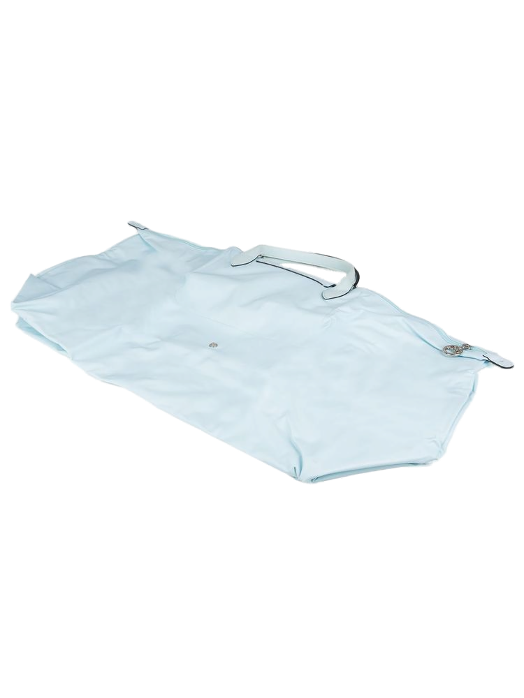 Longchamp Polyamide canvas with inside coating travel bag in blue
