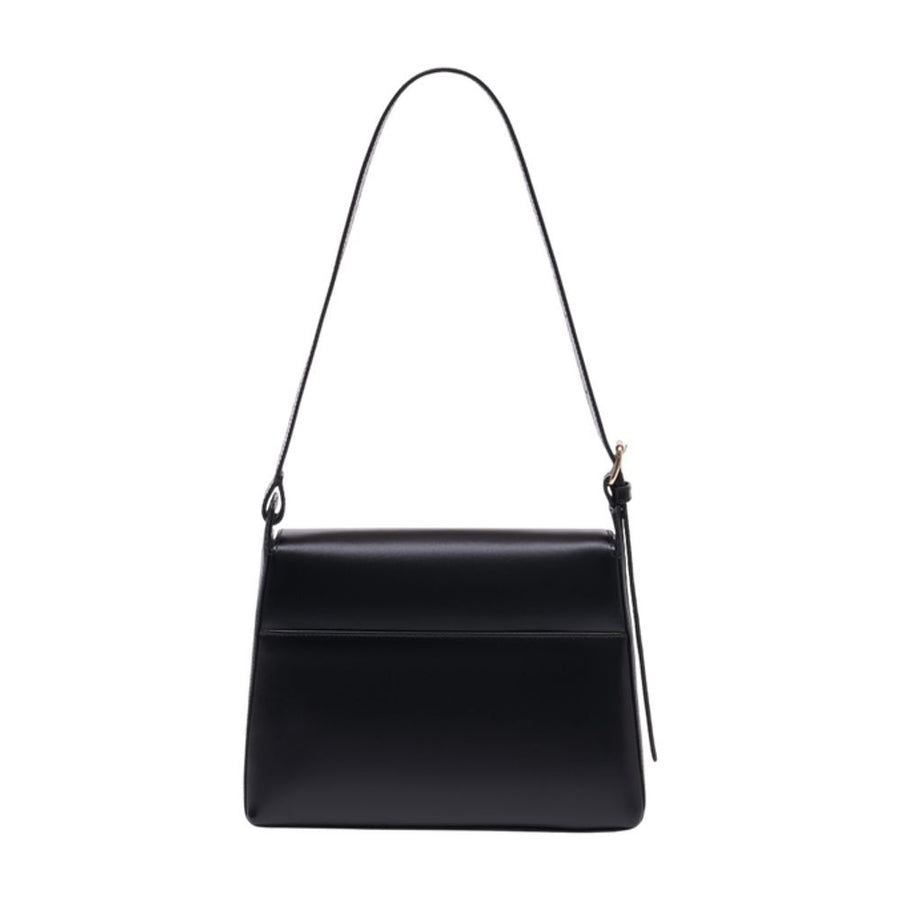 A.P.C. Cowhide shoulder bag in black