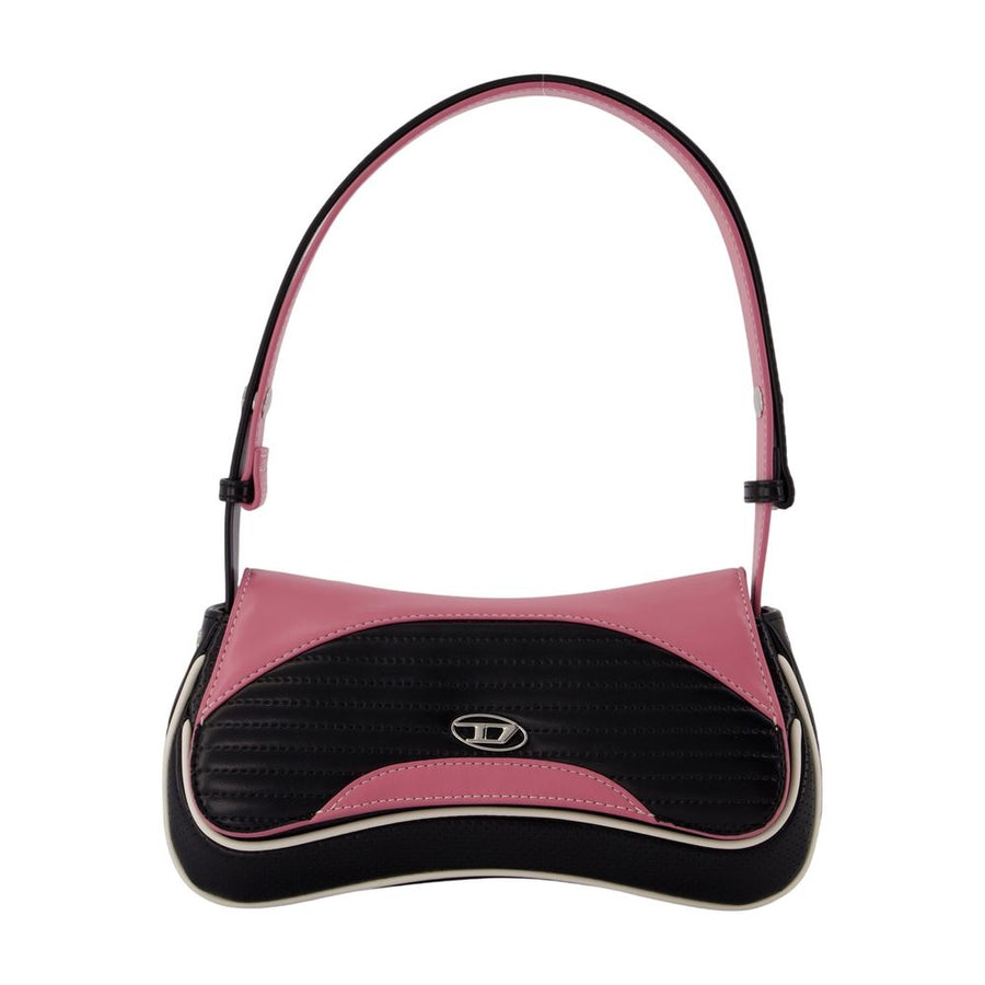 Play Shoulder Bag - Diesel Synthetic Leather Black Faux_leather / Shoulder-hobo-bags