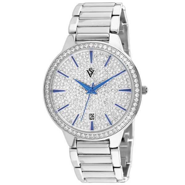 Christian Van Sant Stainless steel case watch in silver