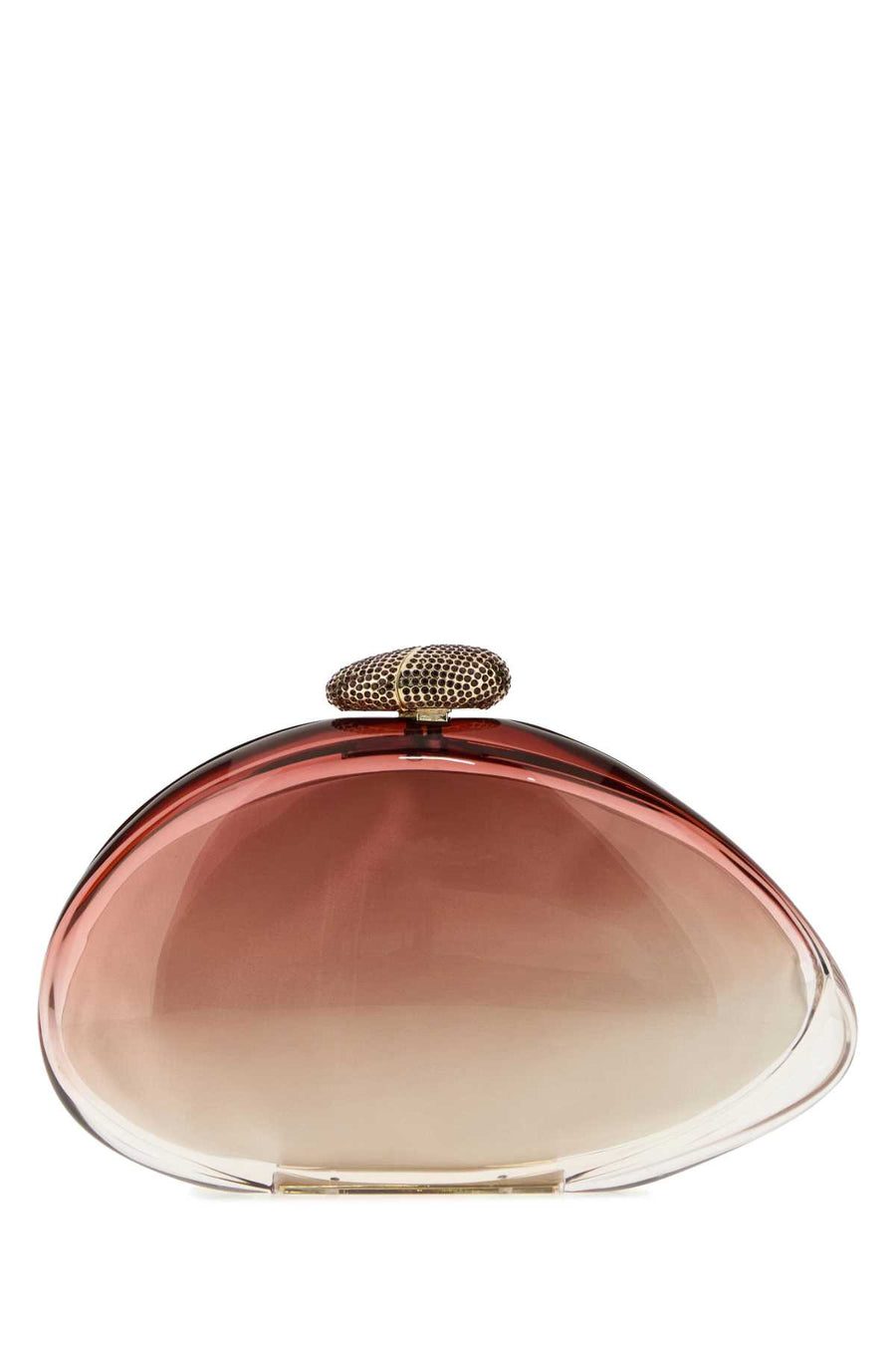 Pink Methacrylate Ariel Clutch Borse A Mano