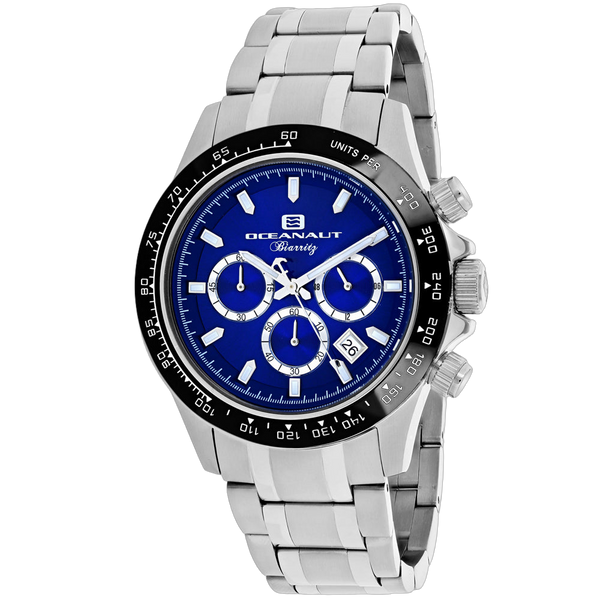 Oceanaut Stainless steel case watch in blue